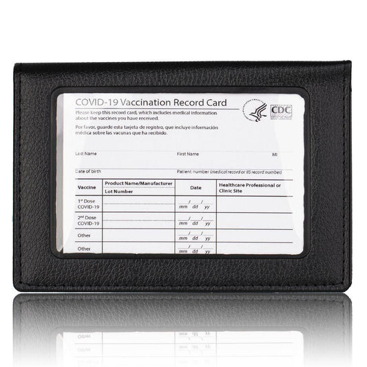 Essential 2 In 1 Vaccination Card And ID Card Holder