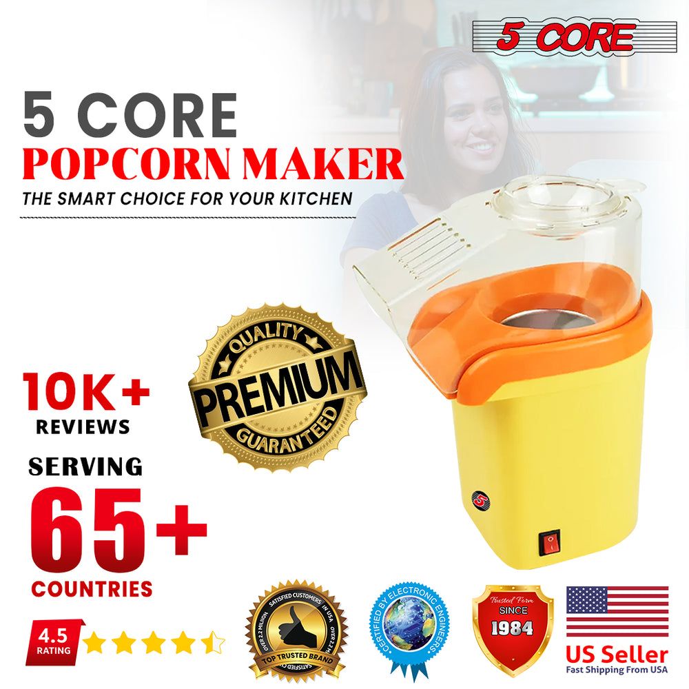 5 Core Popcorn Machine 16 Cup Cap
