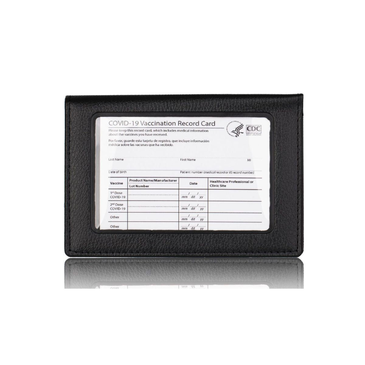 Essential 2 In 1 Vaccination Card And ID Card Holder