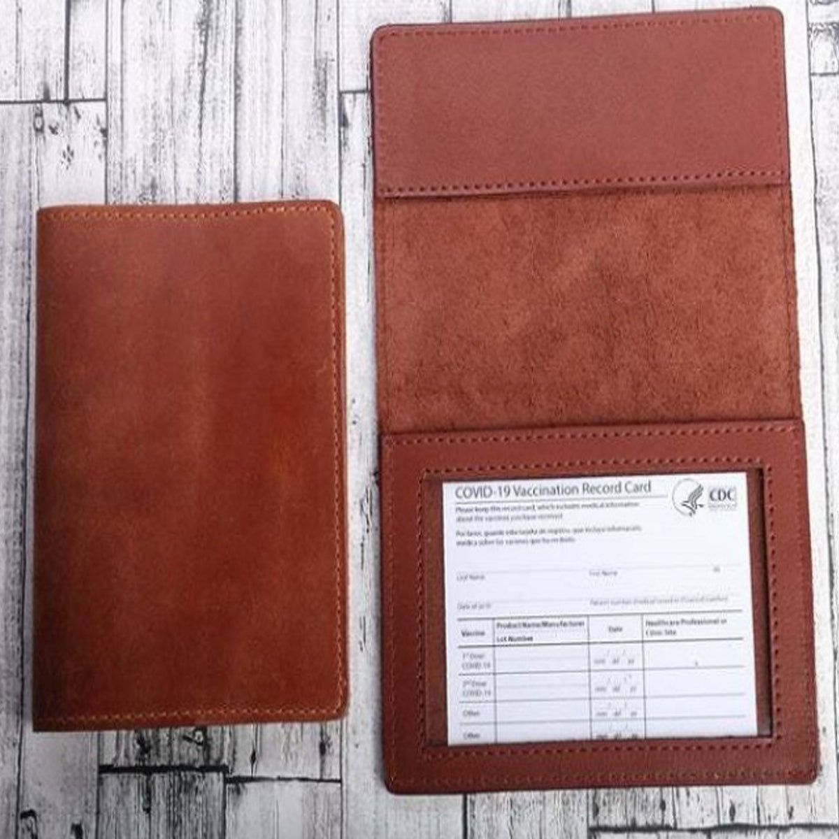 VIP 3 In 1 Card Holder For Vaccination Card; ID And Passport