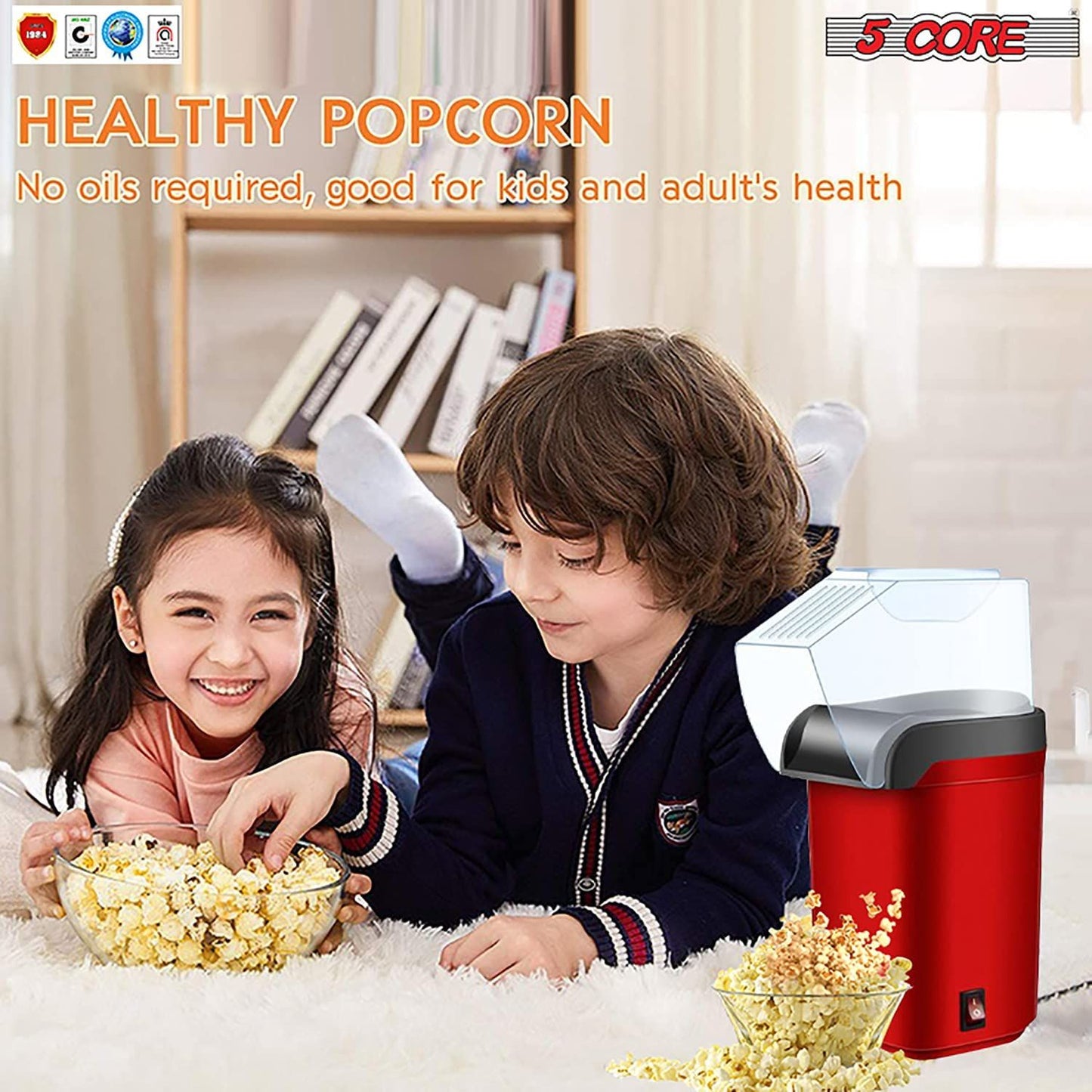 5 Core Popcorn Machine 16 Cup Cap