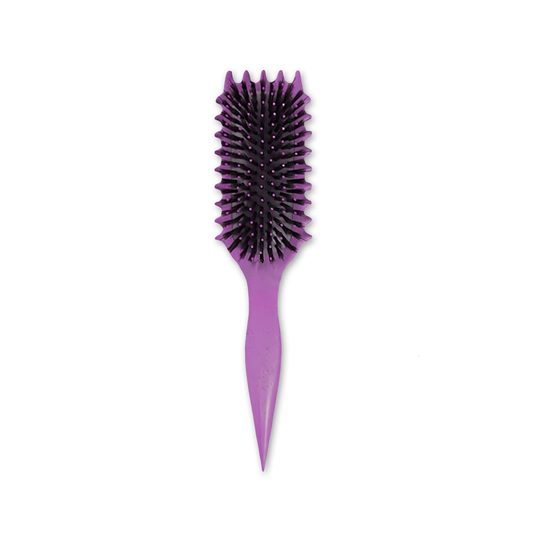 Curl Defining Brush,Boar Bristle Hair Brush Styling Brush for detangling,combing and shaping men and women,curls to reduce pulling
