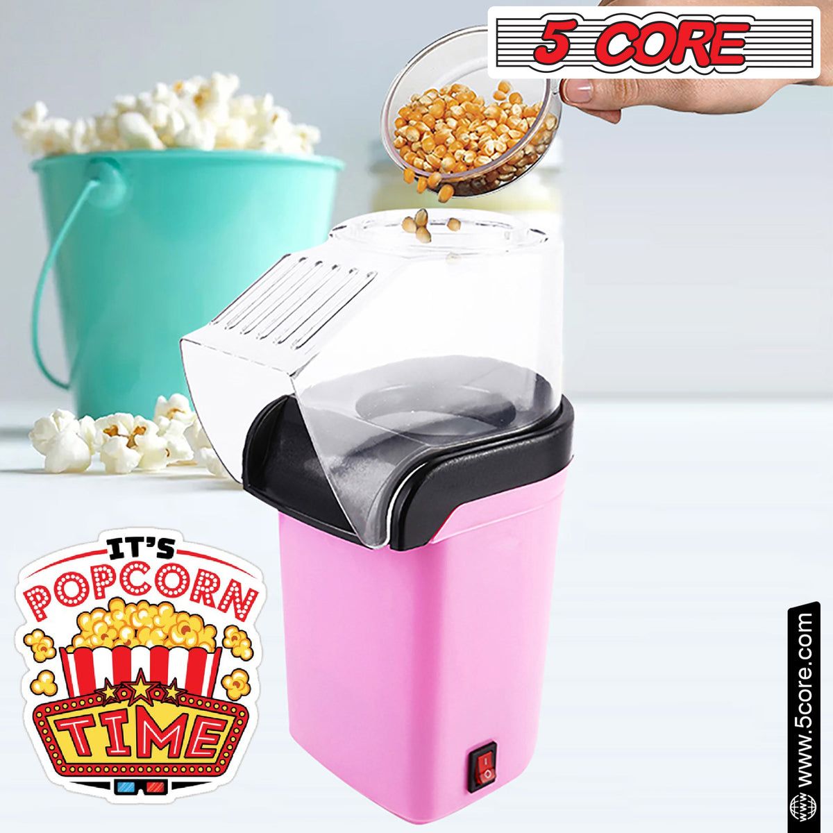 5 Core Popcorn Machine 16 Cup Cap