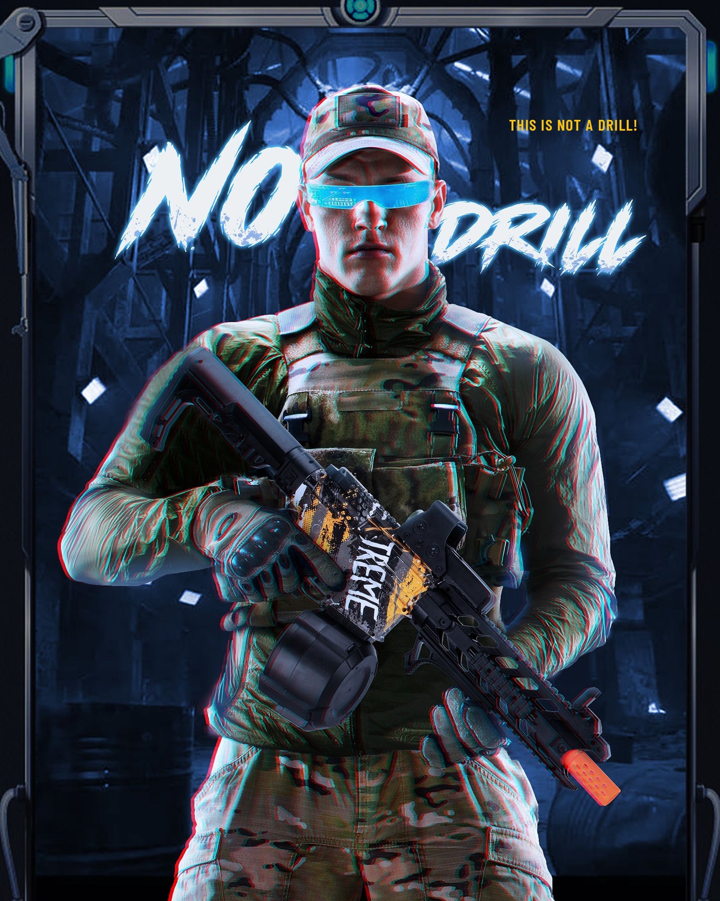 Electric Gel Ball Blaster, High-Speed Gelfire Blaster for Orbeez with 40000 Gel Rounds and Eyewear, Splatter Ball Toys for Outdoor Shooting Game