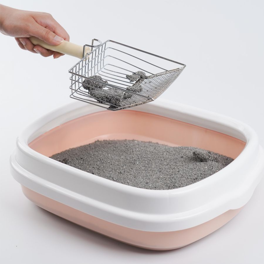Cat metal litter scoops filter small feces Litter filters Oversized dog litter scoops can cope with different sizes of feces small and large holes