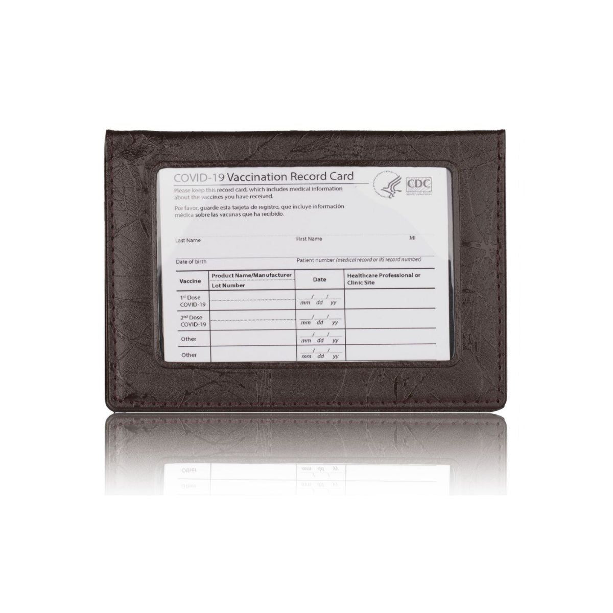 Essential 2 In 1 Vaccination Card And ID Card Holder