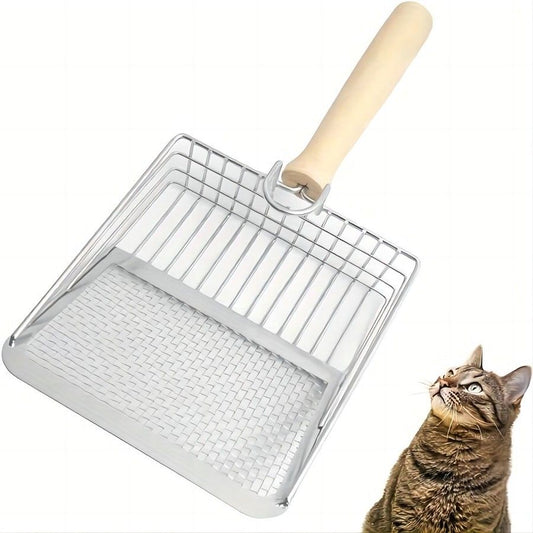 Cat metal litter scoops filter small feces Litter filters Oversized dog litter scoops can cope with different sizes of feces small and large holes