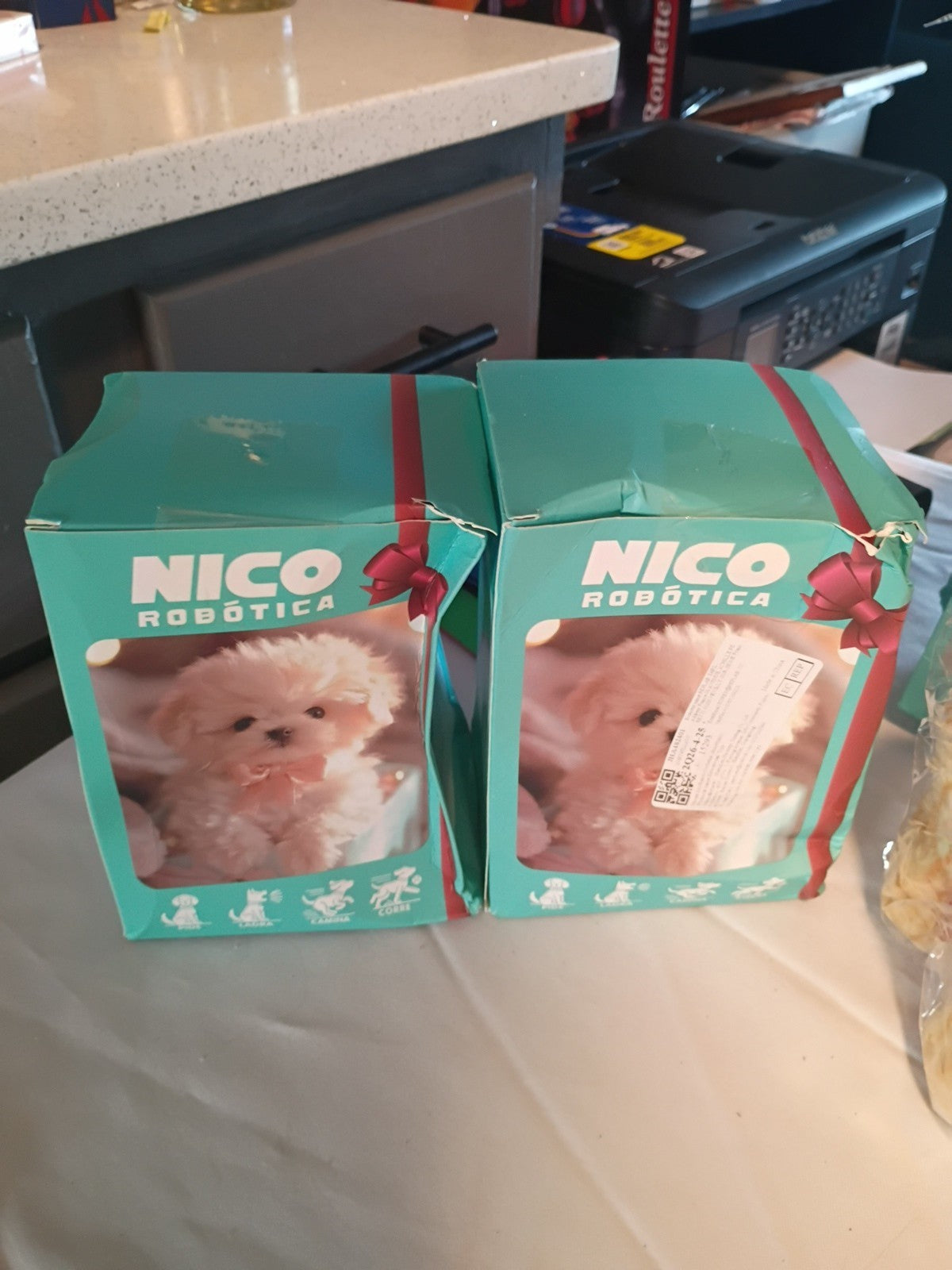 Robo Electronic Interactive Dogs Cats Walking Barking Lot Of 8 NEW Damaged Boxes