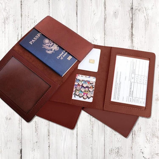 VIP 3 In 1 Card Holder For Vaccination Card; ID And Passport