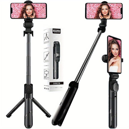 Selfie Stick Tripod Lighting for Phone/Desk/Laptop/Video Recording/Makeup/Room Meeting/Live Stream/TikTok