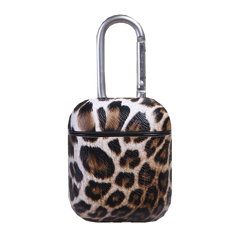 Habitat Air Pod Protective Cover Case In Leopard Print