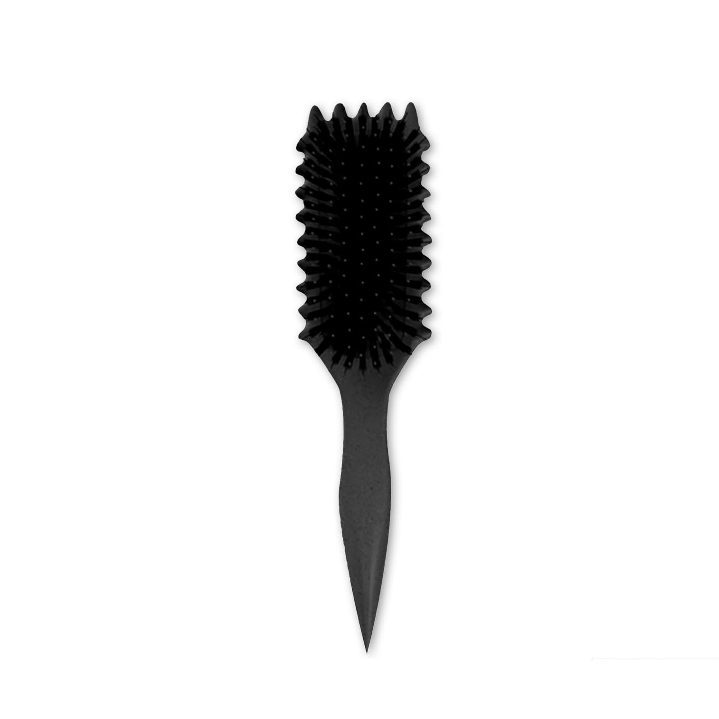 Curl Defining Brush,Boar Bristle Hair Brush Styling Brush for detangling,combing and shaping men and women,curls to reduce pulling and curl separation(Black)