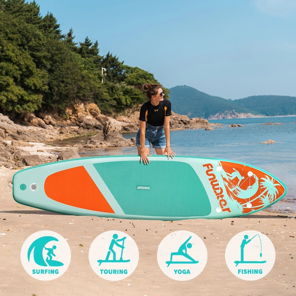 11'6"×34"×6" Extra Wide Inflatable Paddle Board, Stand Up Paddle Board