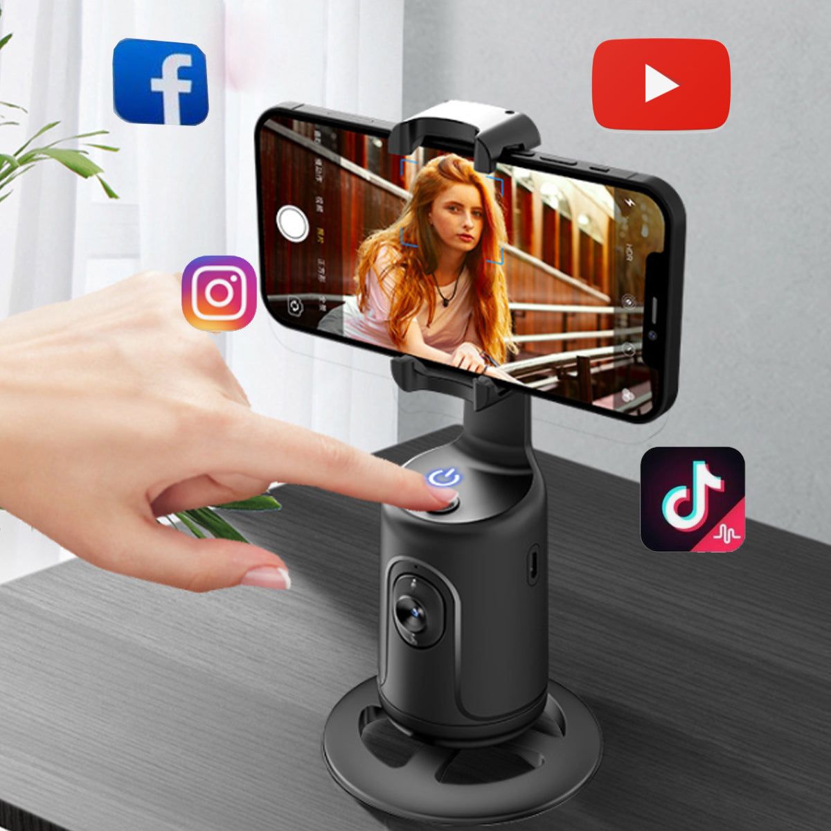 Selfie AI Videographer Auto Motion Hands Free Follow No App Needed