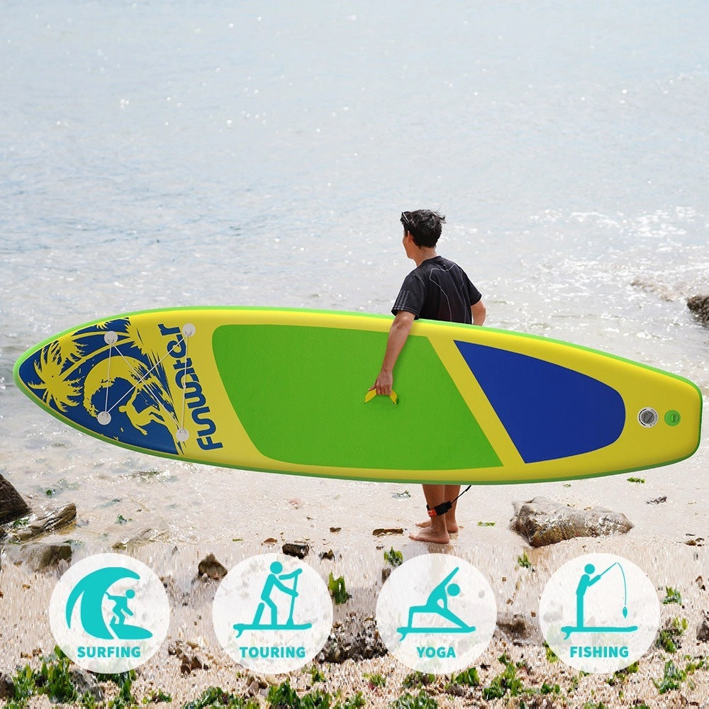 11'6"×34"×6" Extra Wide Inflatable Paddle Board, Stand Up Paddle Board