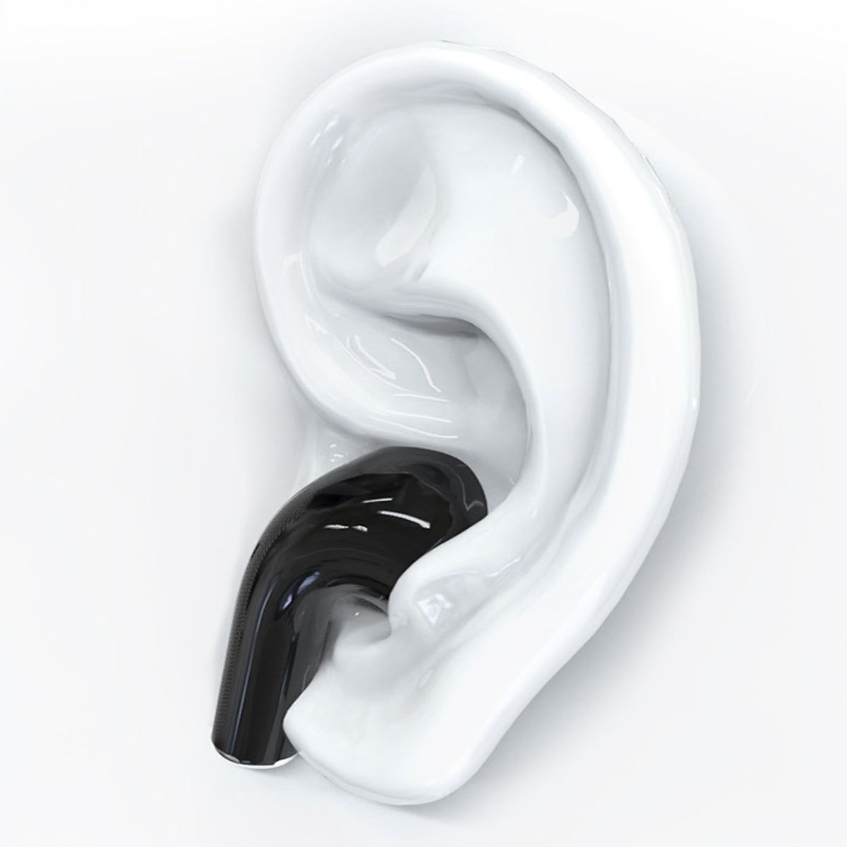 Clear Top Bluetooth Earphone With Charger