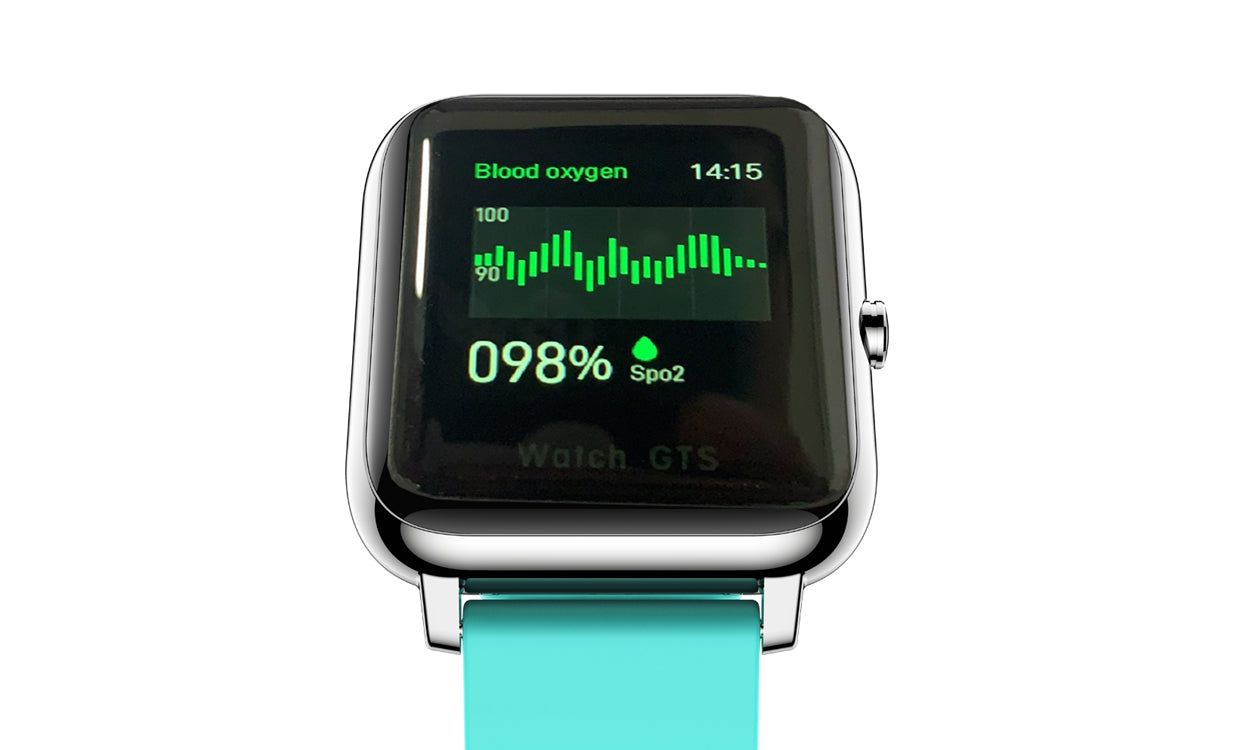 OXITEMP Smart Watch With Live Oximeter; Thermometer And Pulse Monitor With Activity Tracker