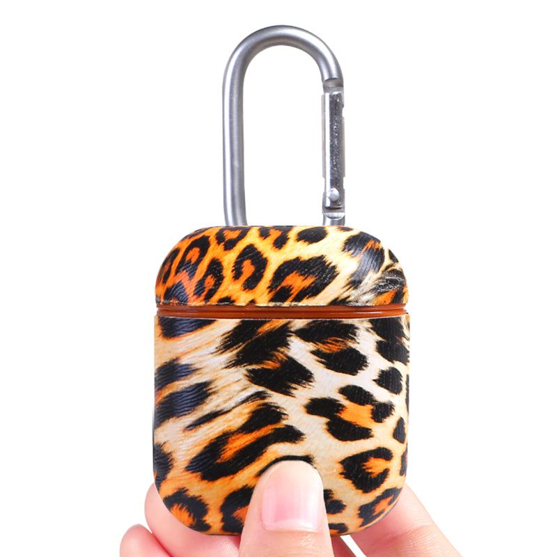 Habitat Air Pod Protective Cover Case In Leopard Print