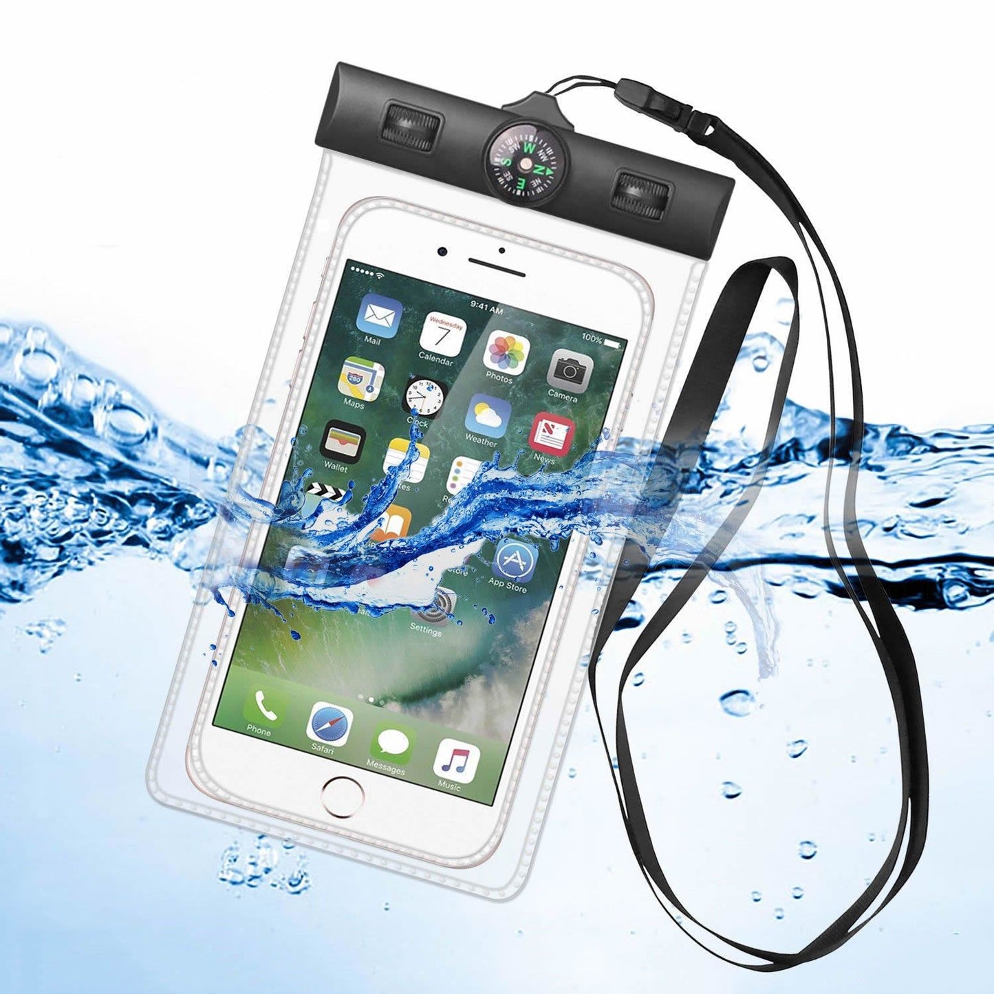 AQUA POUCH - Waterproof Pouch for your Smartphone and your Essentials 2 - Pack