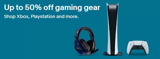 50 percent off gaming gear 