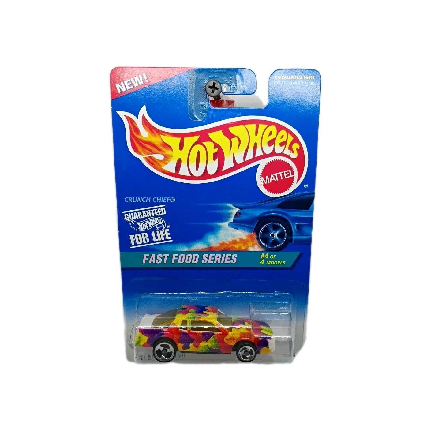 Vintage 1995 Hot Wheels #419 Fast Food Series Car – NIB
