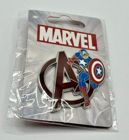 Disney CAPTAIN AMERICA Avengers Marvel single carded pin