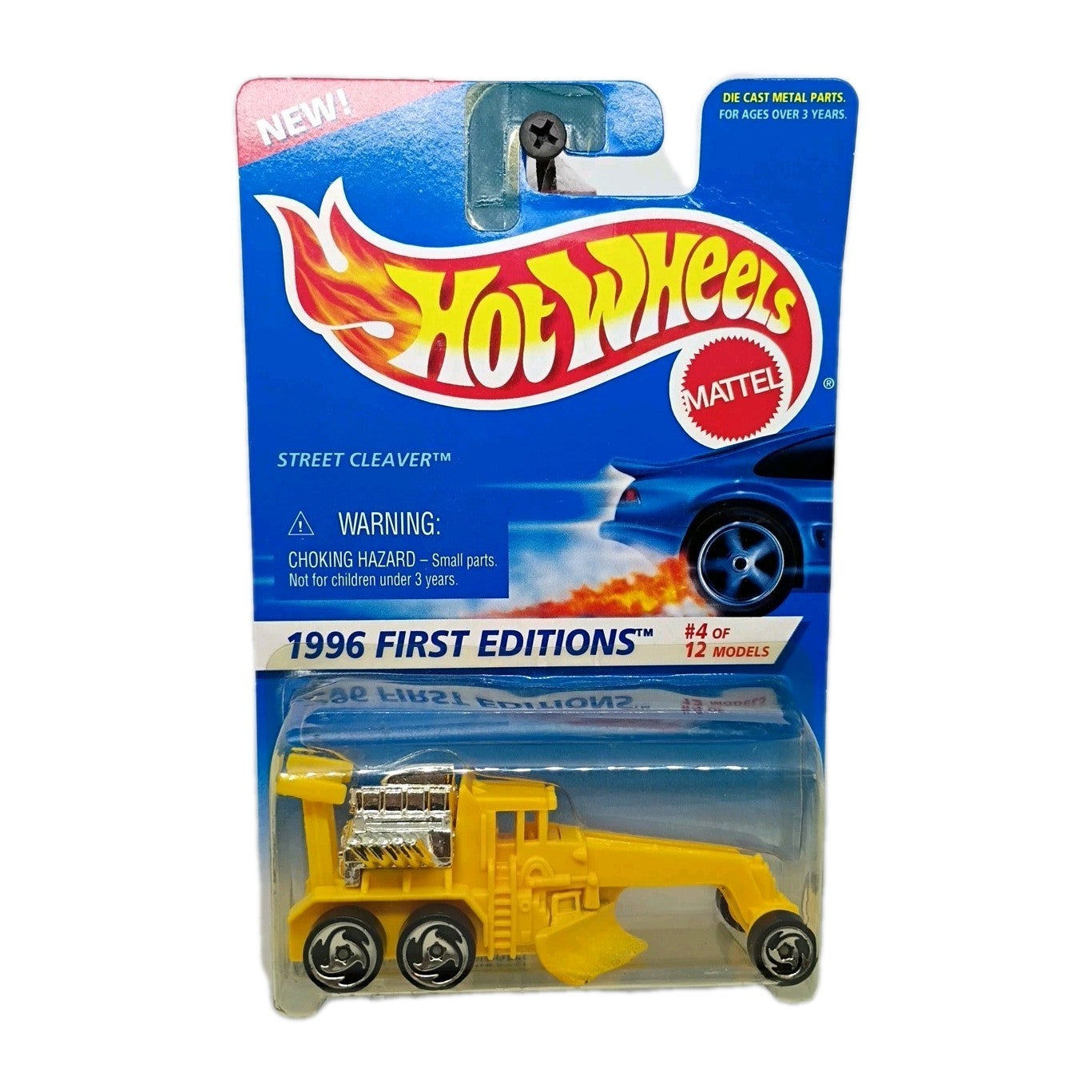 Vintage 1995 Hot Wheels #373 Street Cleaver  NIB