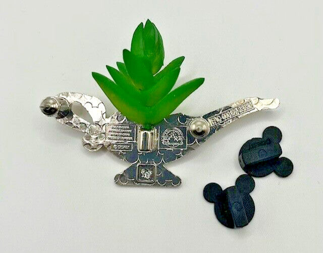 Disney Succulents - Aladdin Genie magic lamp 3D single carded pin
