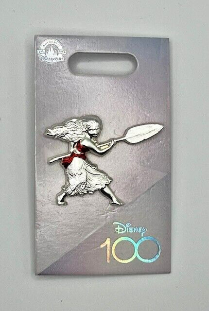 Disney 2023 celebrating 100 years Princess Moana LR single carded pin