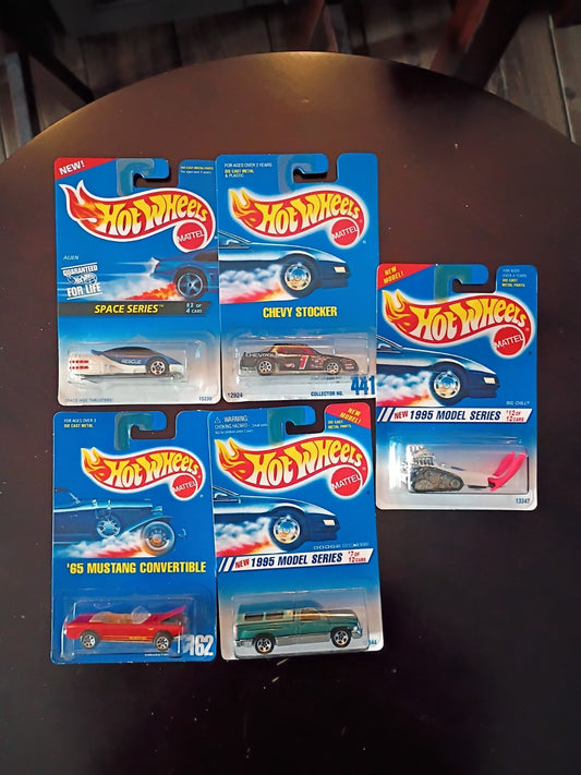 Vintage Lot of 5 Hot Wheels