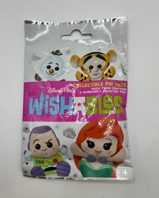 Disney The Little Mermaid Flounder wishables mystery single pin