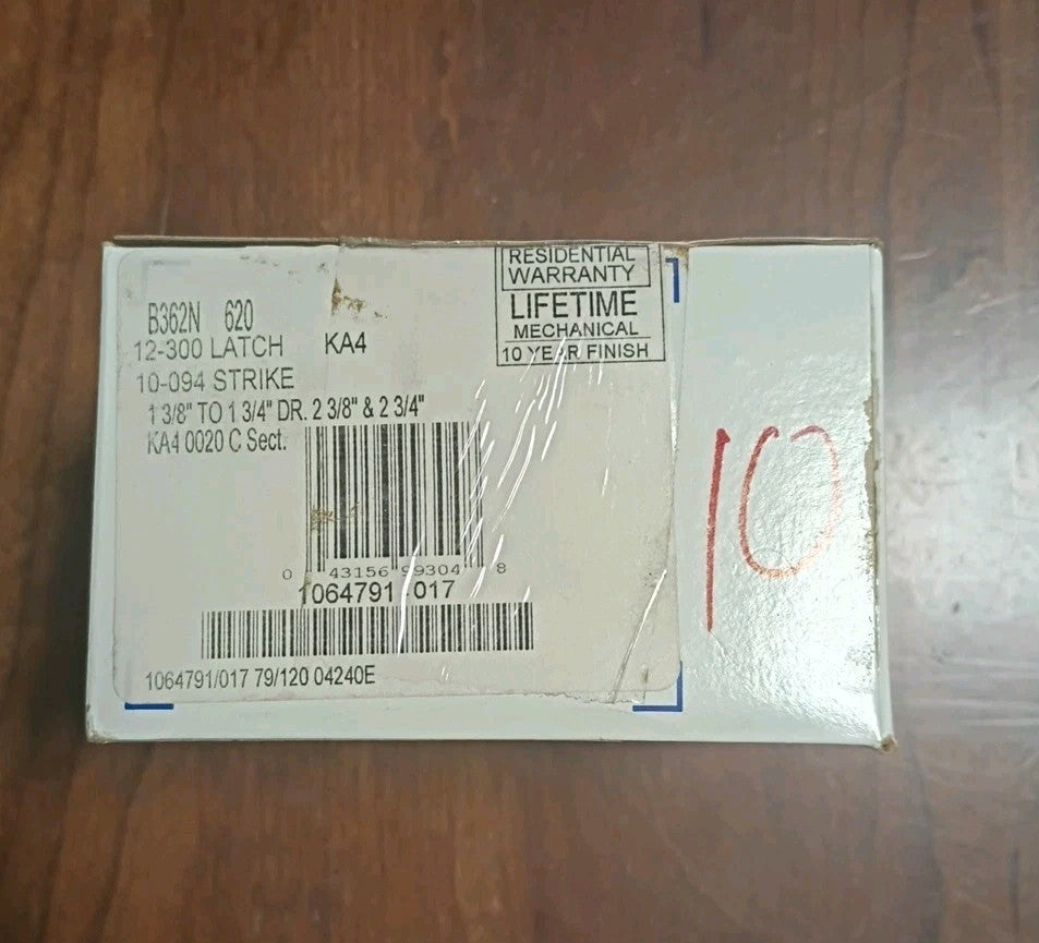 Schlage Maximum Security Deadbolt Lock Kit