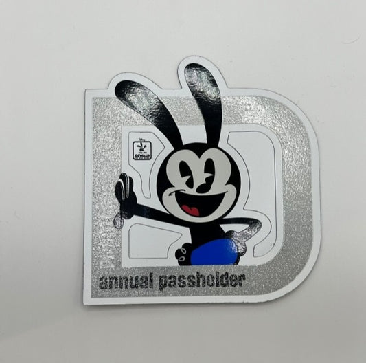 2023 New Disney WDW AP Annual Passholder Oswald Car Magnet