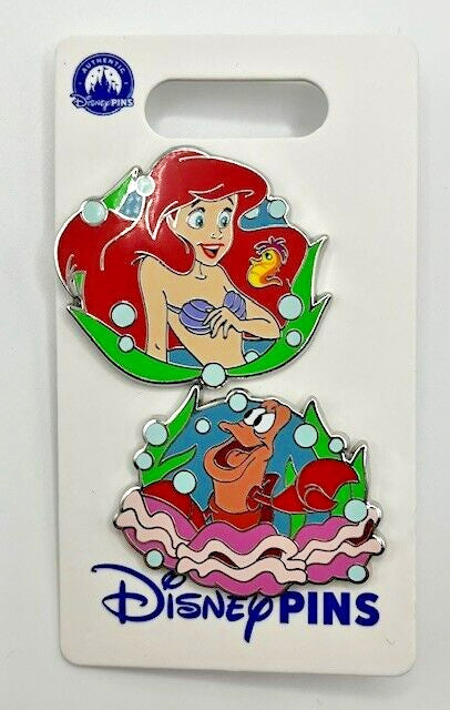 Disney Little Mermaid OE 2 pin set carded