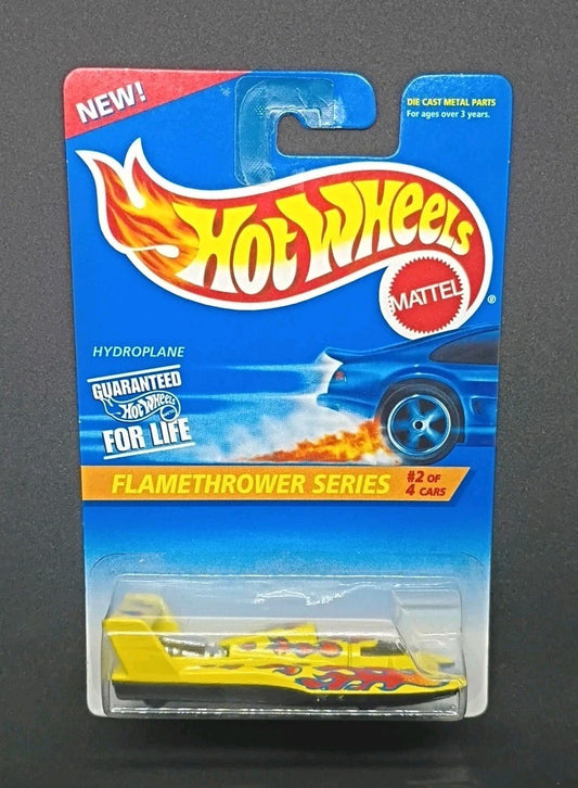 Vintage Hot Wheels Hydroplane #385 Flamethrower Series Diecast Boat