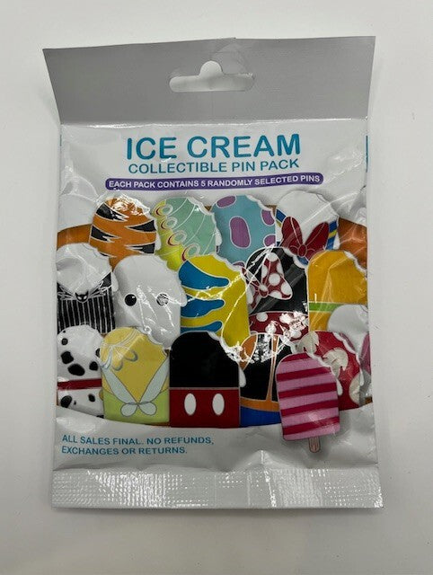 Disney Flounder Ice Cream popsicle mystery single pin