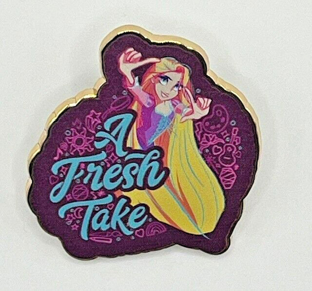 Disney 2022 Quotes starter Princess Rapunzel A fresh take trade single pin