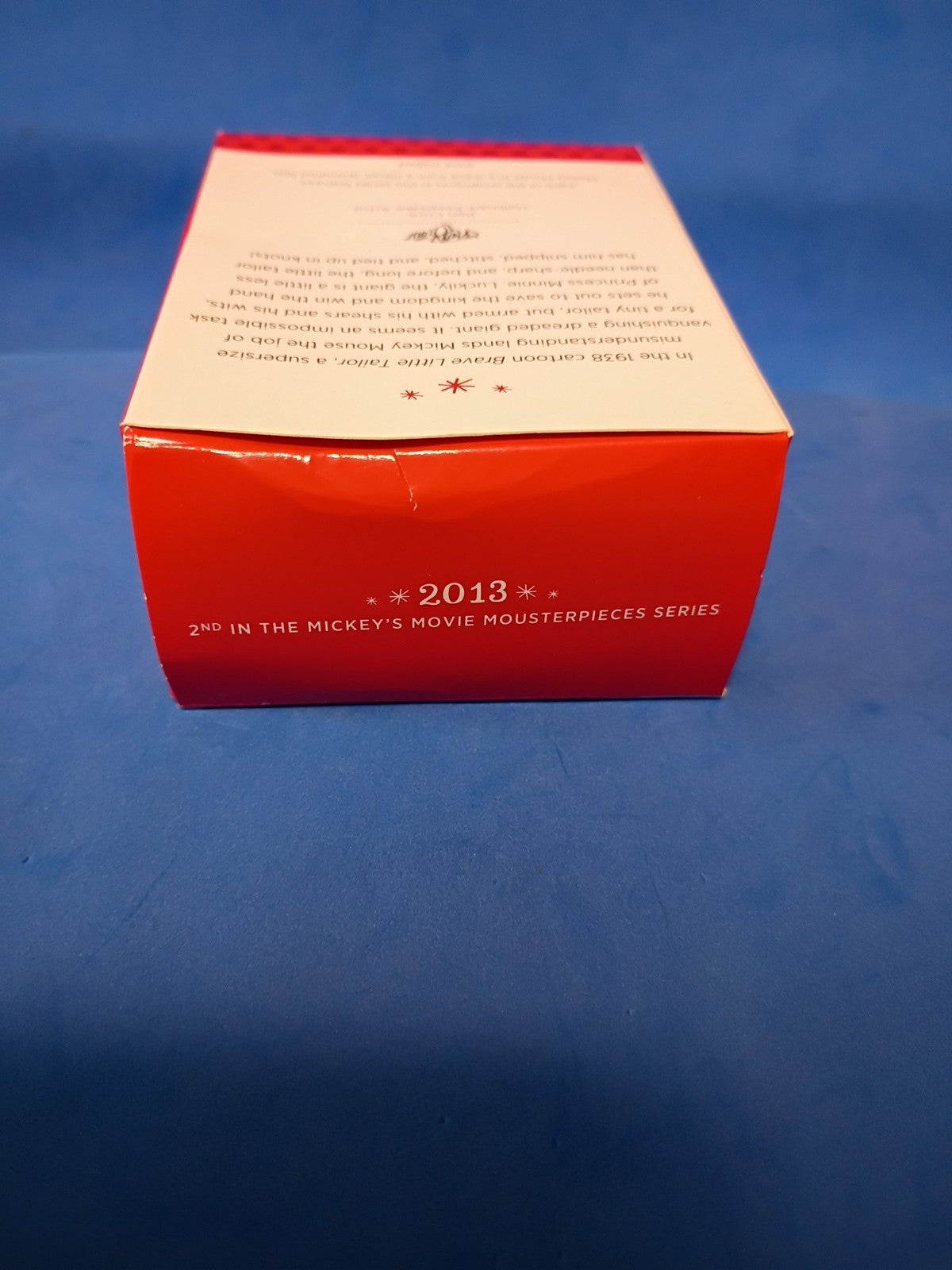 Hallmark - 2013 Brave Little Tailor Mickey's Movie Mousterpieces #2 Ornament NEW