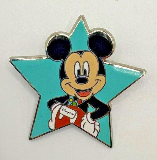 Disney Mickey Mouse Blue star pin single NEW