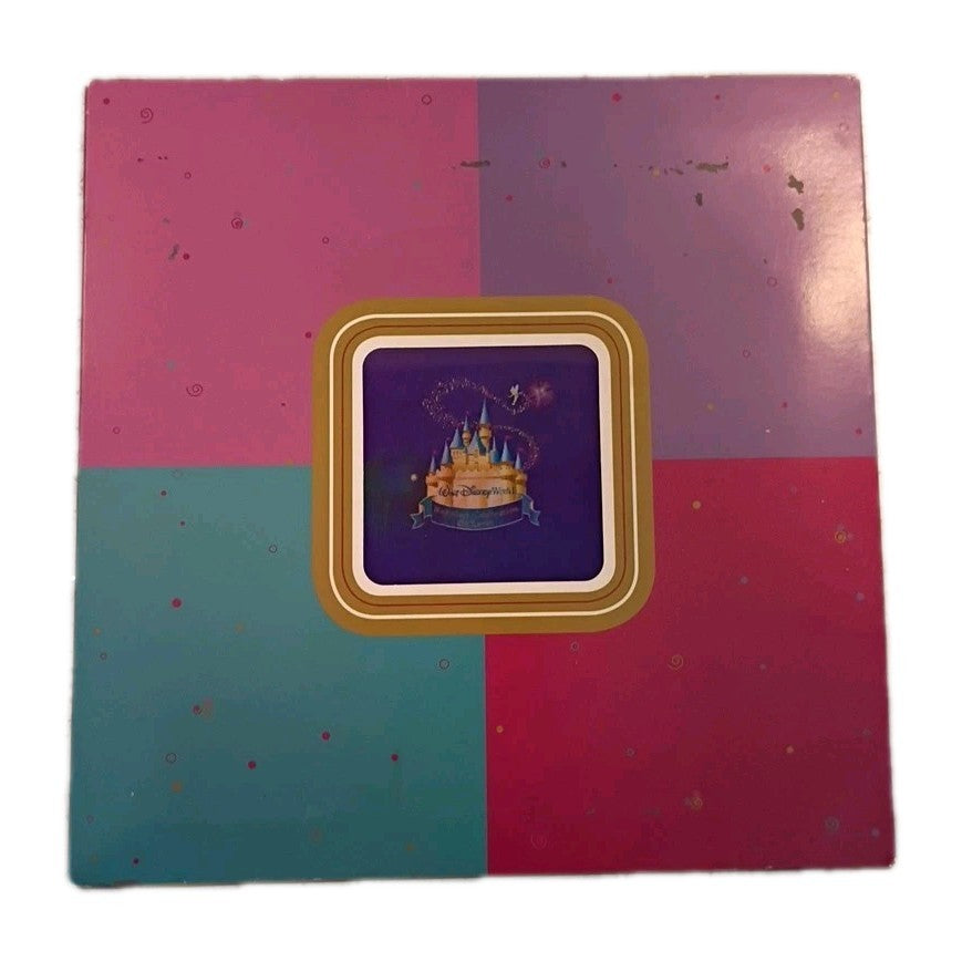 Disney 50th anniversary happiest celebration on earth 3d double sided photo box