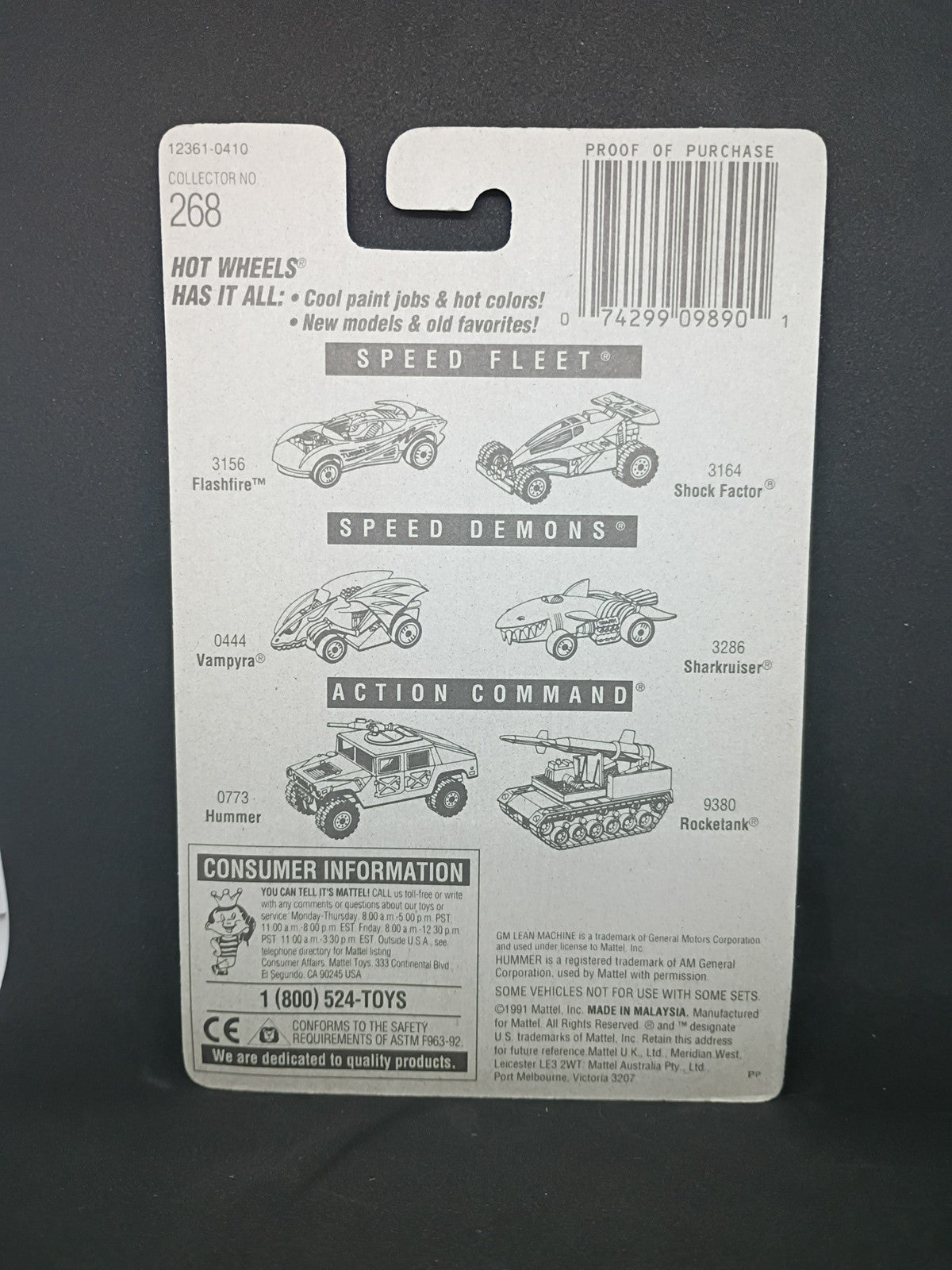 Vintage 1999 Hot Wheels GM Lean Machine – New Paint Style