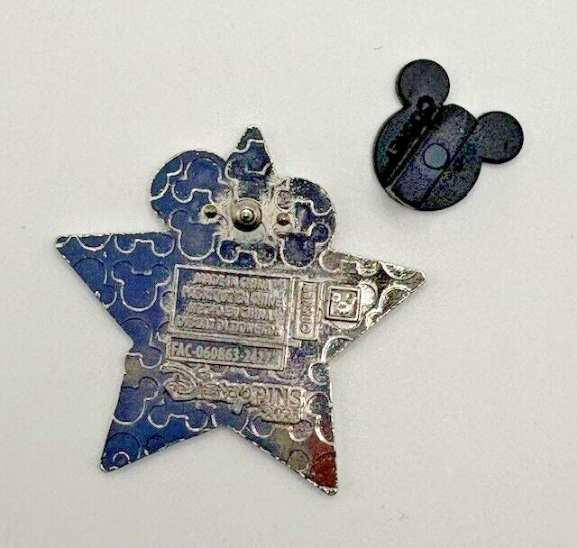 Disney Mickey Mouse Blue star pin single NEW