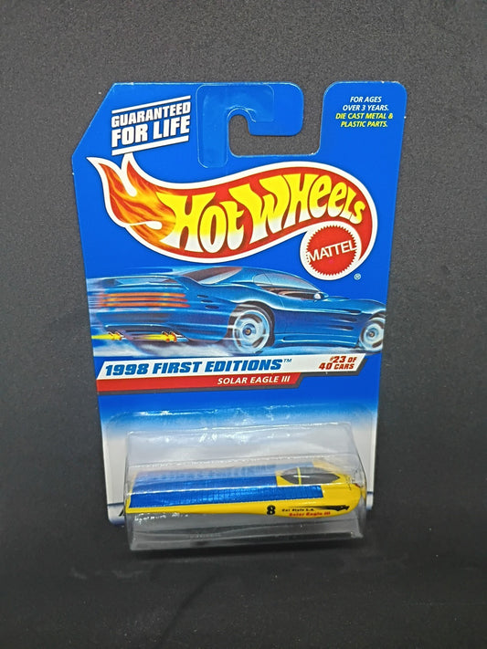 Vintage 1998 Hot Wheels Solar Eagle III – 1998 First Editions