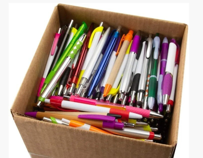 SSM Misprint Ink pens - clickable - Nice Writing - MY CHOICE!  12 Pens TESTED