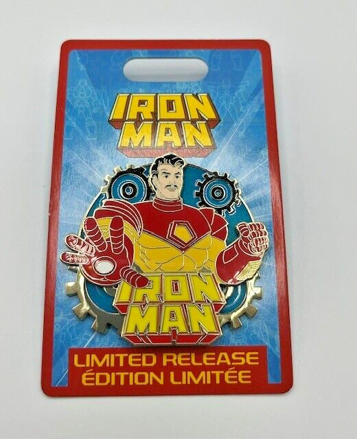 Disney 2023 Marvel IRON MAN Tony Stark LR single 3D carded pin