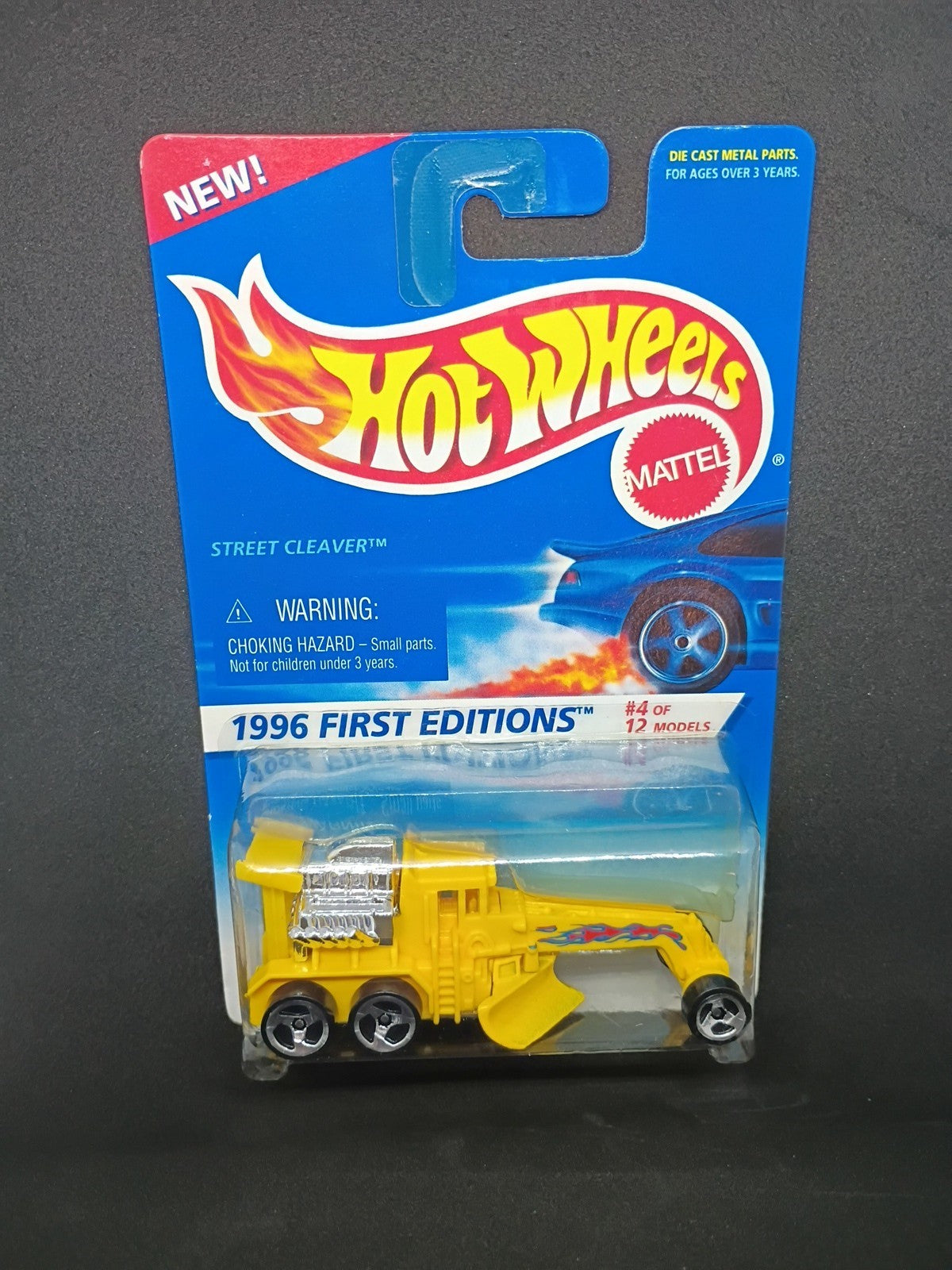 Vintage Hot Wheels Street Cleaver #373 1996 First Editions Diecast Car