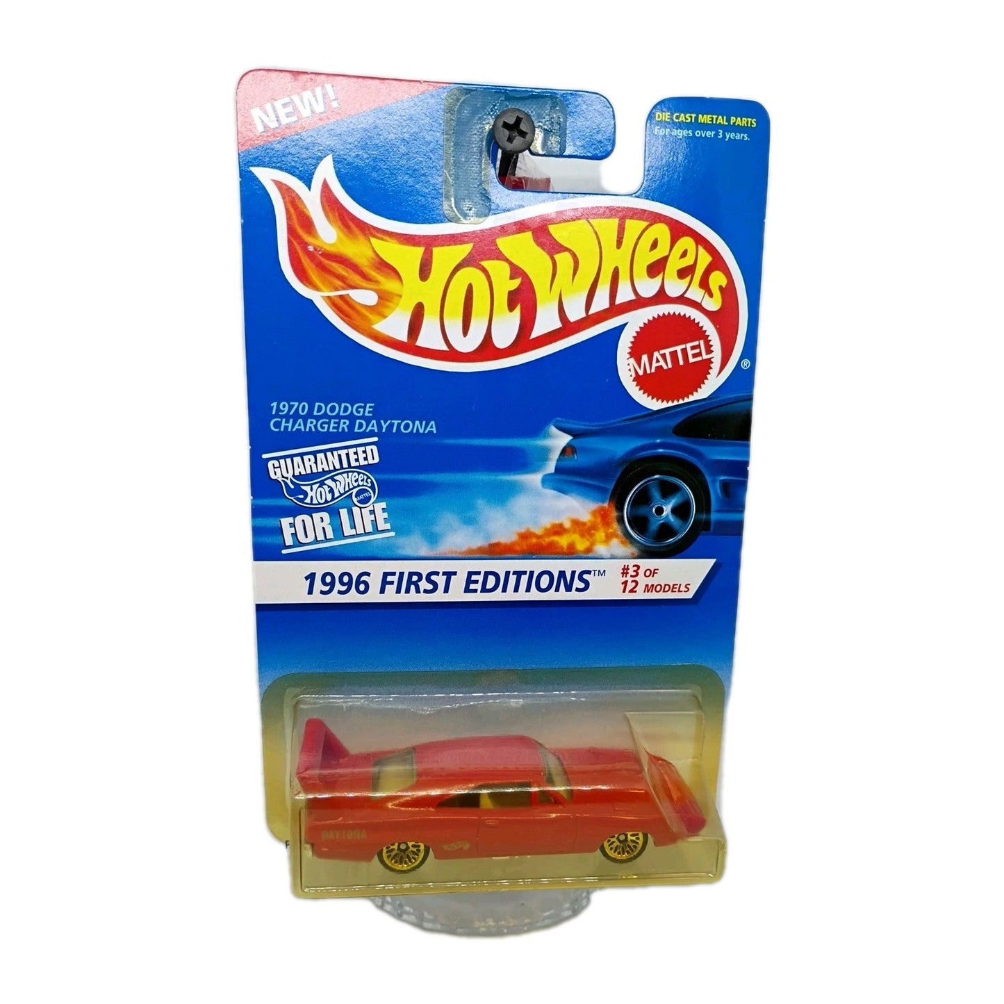 Vintage 1996 Hot Wheels #382 Dodge Charger Daytona  NIB