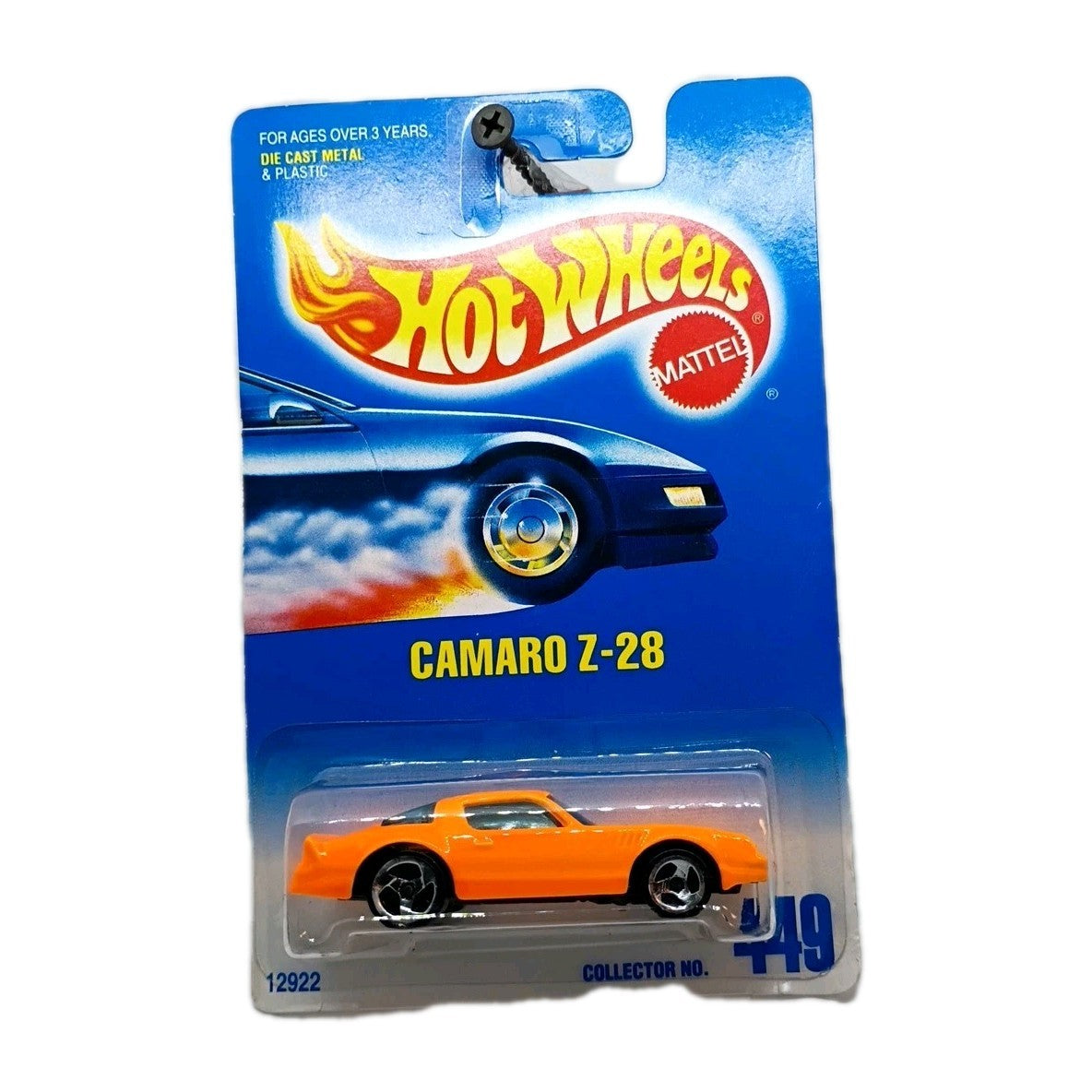 Vintage 1995 Hot Wheels #449  Camaro Z-28 NIB