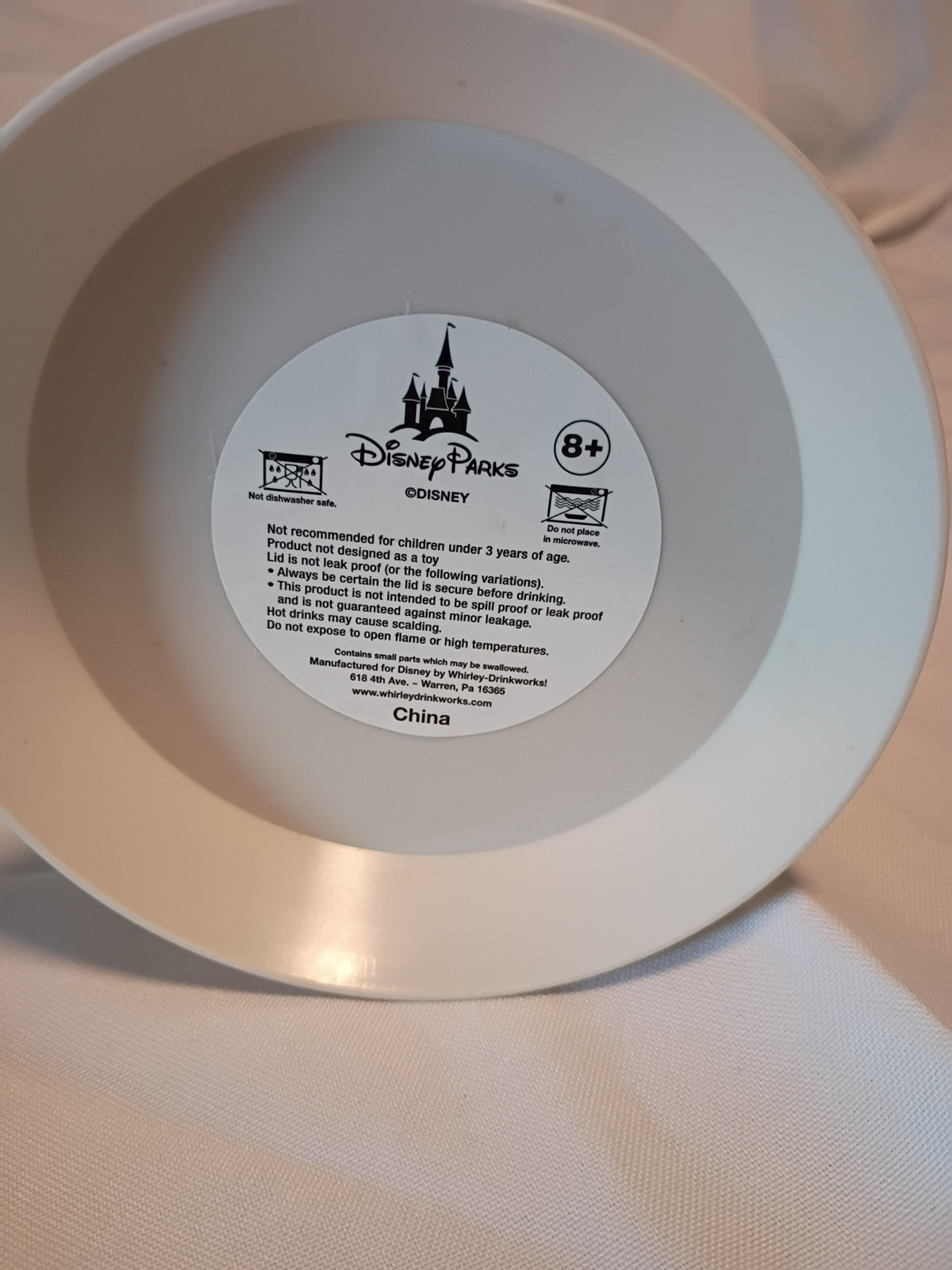 Disney Parks Exclusive Big Hero 6 Baymax Souvenir Cup with Straw Disney World