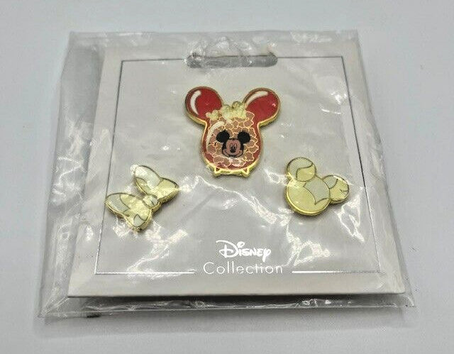 Disney Bucket, Bow and Kernel - POPCORN - Flair 3 pin set